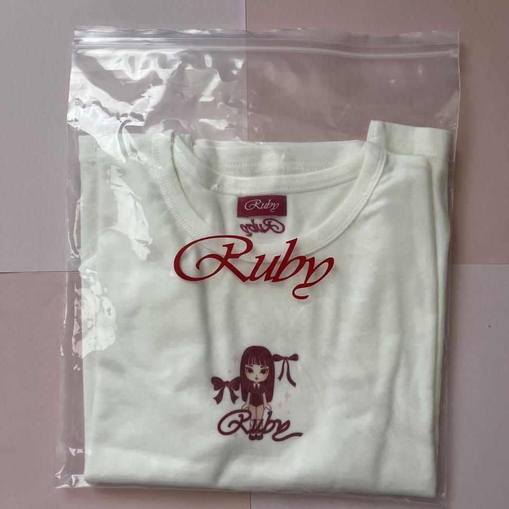 [USED] BLACKPINK Jennie Ruby Short Sleeve T-Shirt (No Trading Card)