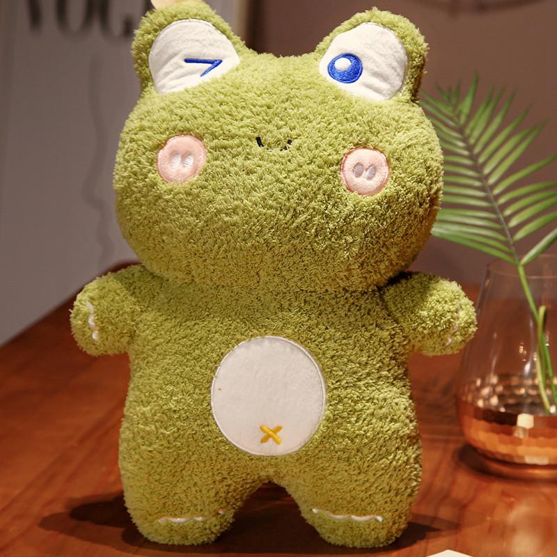 Animal Cartoon Frog Rabbit Plush Toy Cute Pig Panda Doll Children Festivals Gift