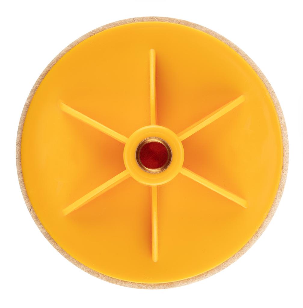 Polishing felt 125 x 20 mm, M14