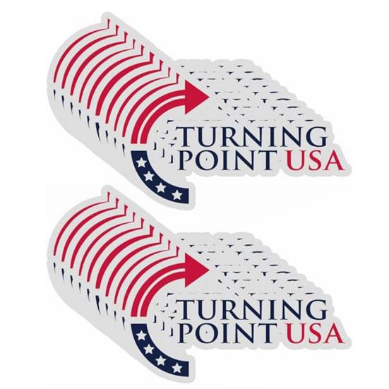 

20Pcs Charlie Kirk Stickers Memory Freedom Decal Waterproof Vinyl Sticker for Car Bumper Laptop Water