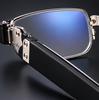 Mini folding small and easy to carry reading glasses high definition anti-blue light eye protection middle-aged and elderly glasses 200 degrees recom