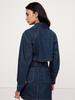 New Dark Casual Denim Suit for Women