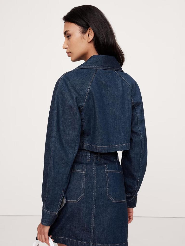 New Dark Casual Denim Suit for Women