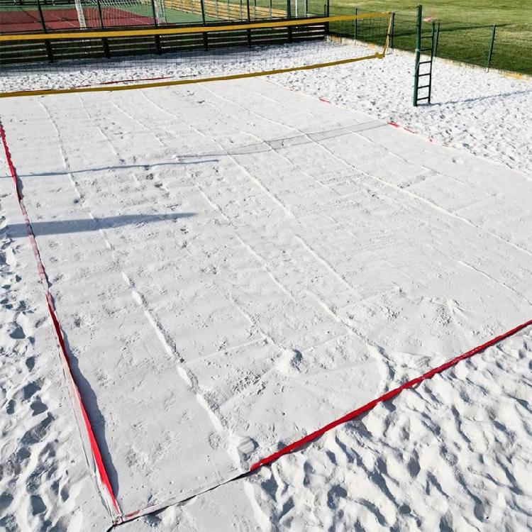 Completes Outdoor Volleyballs Courts Boundaries System Official Dimension Line Sand Anchors Included