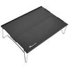 MOON LENCE Folding Outdoor Camping Table, Aluminum Alloy, Low Table, Perfect for Solo Camping, Compact, Ultra-Lightweight (465g), Includes Storage Bag