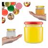 48X Słoik 200Ml + Wieczko Fi66 Dżem Przetwory Monoporcja Desery Miód