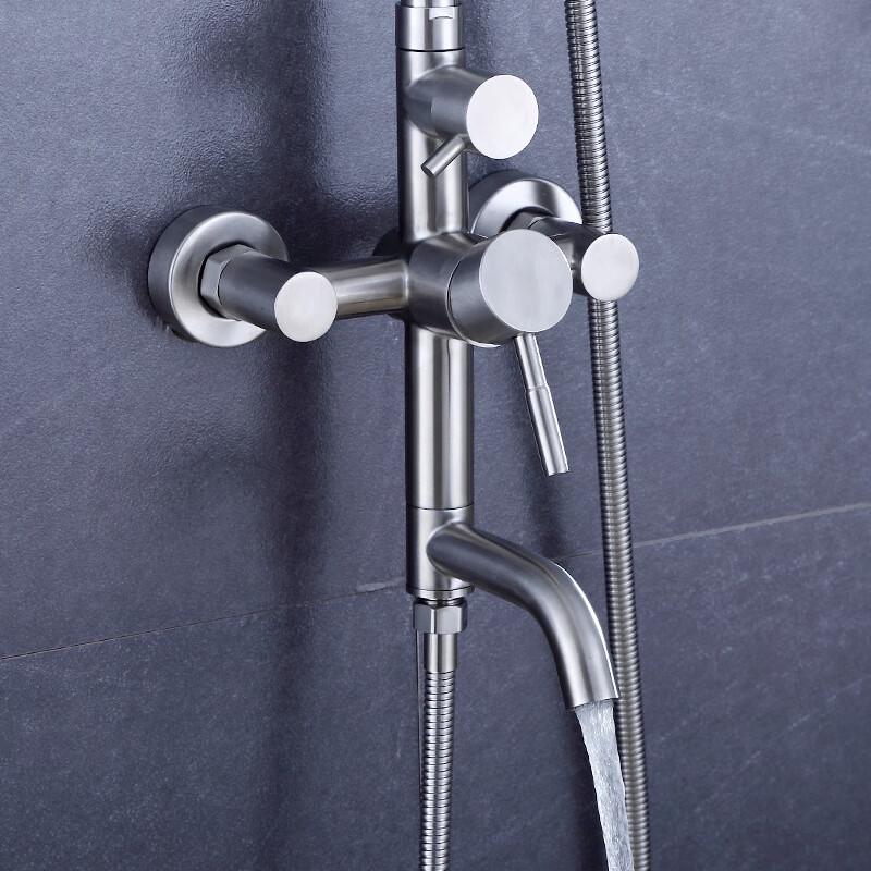 VEMUSE 304 Stainless Steel 3-Function Shower System