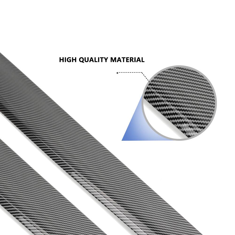 21-22 Model 3/Y Front Door Carbon Fiber Interior Trim Panel