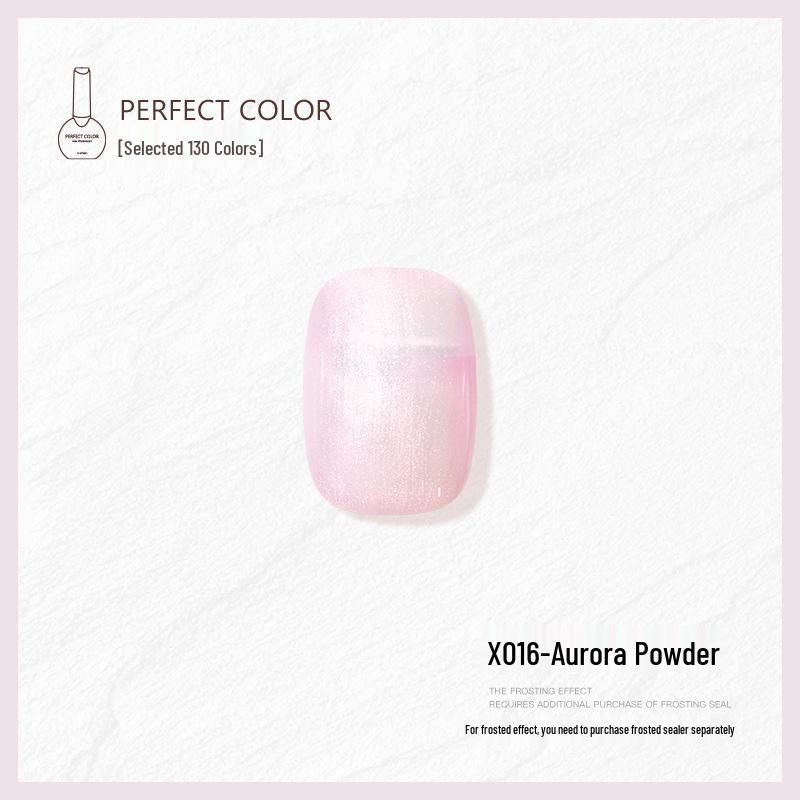 Nail Gel Polish: 130 New Nude & Bright Colors - Ice Translucent, Phototherapy, Glitter, Cat Eye Finish