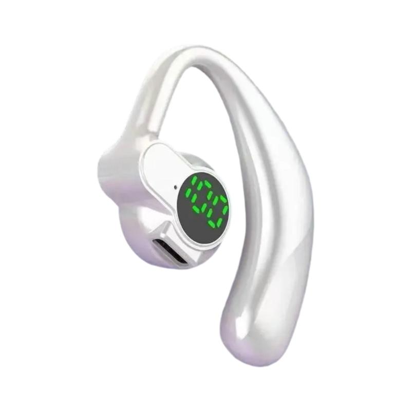 True Wireless Bluetooth-compatible Headphones with High Fidelitys Sound and Ergonomic Ear Hook for Stability During Exercise