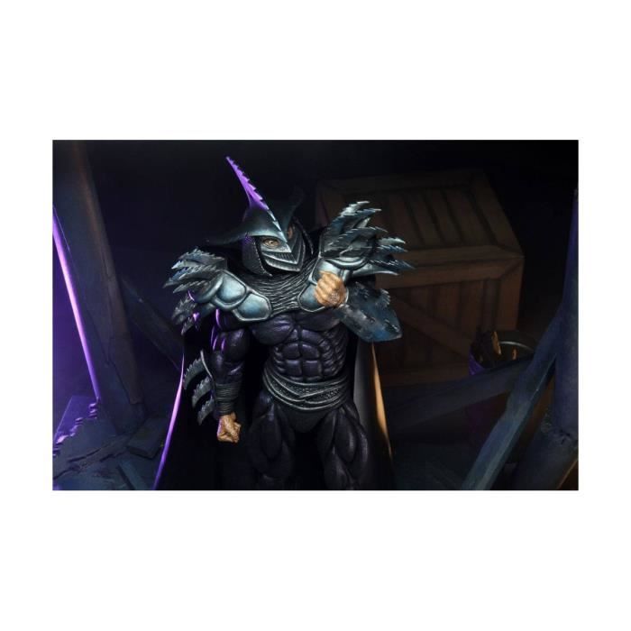 Neca - les tortues ninja - figurine super shredder (shadow master) 20 cm