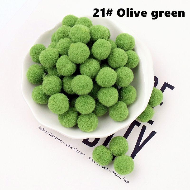 High Elastic Polyester Fluff Ball DIY Lace Black Long Hair Accessories