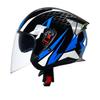 China 3C Certified New Motorcycle Helmet 3/4 Portable Half Helmet with Goggles for Men and Women Cruising Four Seasons Helmet.