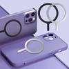 Universal Magnetic Metal Plate Ring For Samsung iPhone Magsafe Wireless Charger Car Phone Holder Sticker Round Magnet Patch