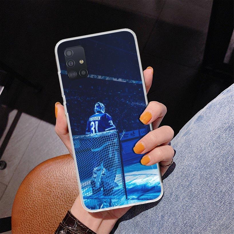 Ice Hockey Rink Sport Phone Case For Samsung Galaxy A52 A32 A22 A12 A51 A31 A50S A30S A20S A10S Note 20 Ultra 10 Plus S10 A72 A7