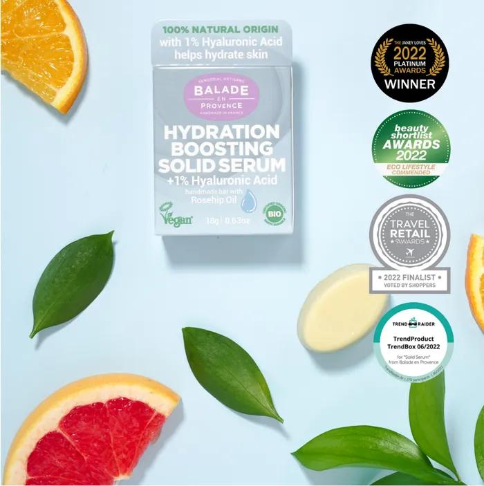 

Французская ручная работа Органическая сыворотка для повышения увлажнения 18 г + Бесплатный алюминиевый футляр