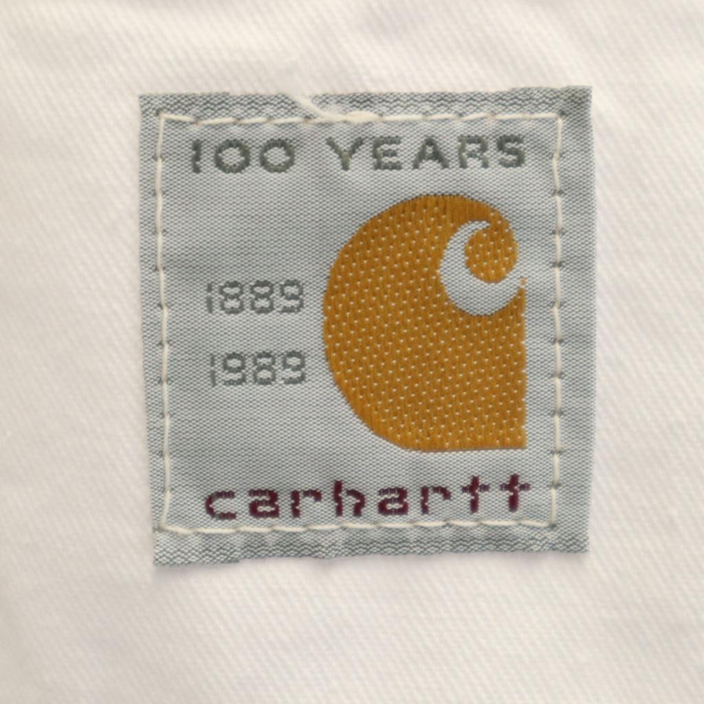 Carhartt Made in the USA 100th Anniversary Shorts W28 white Men's Used
