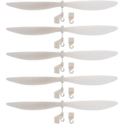 HOMSFOU 5pcs Aircraft Model Accessories Scale Model Propellers Propeller Blades Airplane Propellers Airplane Model Propellers RC Airplane Parts Remote