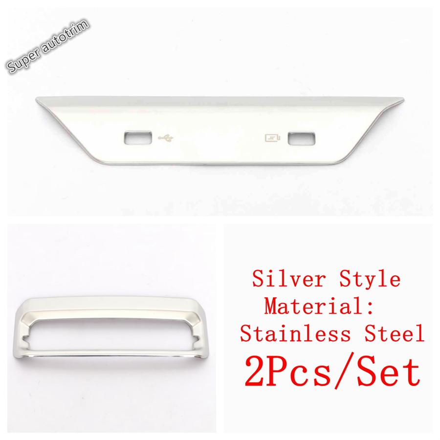 Rear Armrest Box Air AC Vent Outlet Frame / Front USB Panel Cover Trim Accessories For Geely Coolray SX11 / BelGee X50