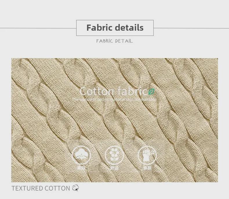 Clearance: Children's Cable Knit Sweater - Autumn Style Wool Pullover for Girls & Babies, Parent-Child Matching Option Available.