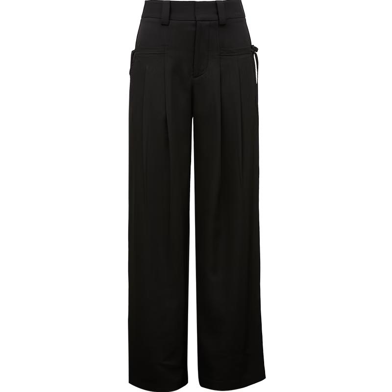 ONLY Women's High-Waisted Wide-Leg Suit Pants