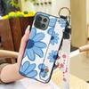 Shockproof Back Cover Phone Case For Cubot C30 Soft case Durable Flower Phone Holder Ring Wrist Strap Dirt-resistant