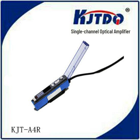 KJTDQ Fiber Optic Sensor Amplifier: Single Digital Display, Diffuse Reflection, Photoelectric Switch KJT-A4R KJT Series