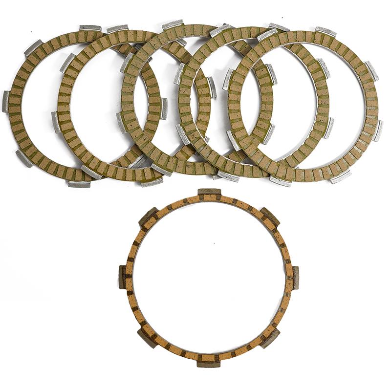 6 PCS Motorcycle Friction Clutch Plates For Honda CRF150F 03-05 CRF230F CRF230 F 2003- Kawasaki KMX200 88-90