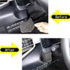 For 2026-2026 Toyota One-Key Start Switch Sticker Car Decoration Sticker Real Carbon Fiber Soft