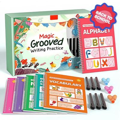 Calligraphy Workbook For Children Kids Featuring Writing Posture Guidance And Writing Practice Letter Tracing Book