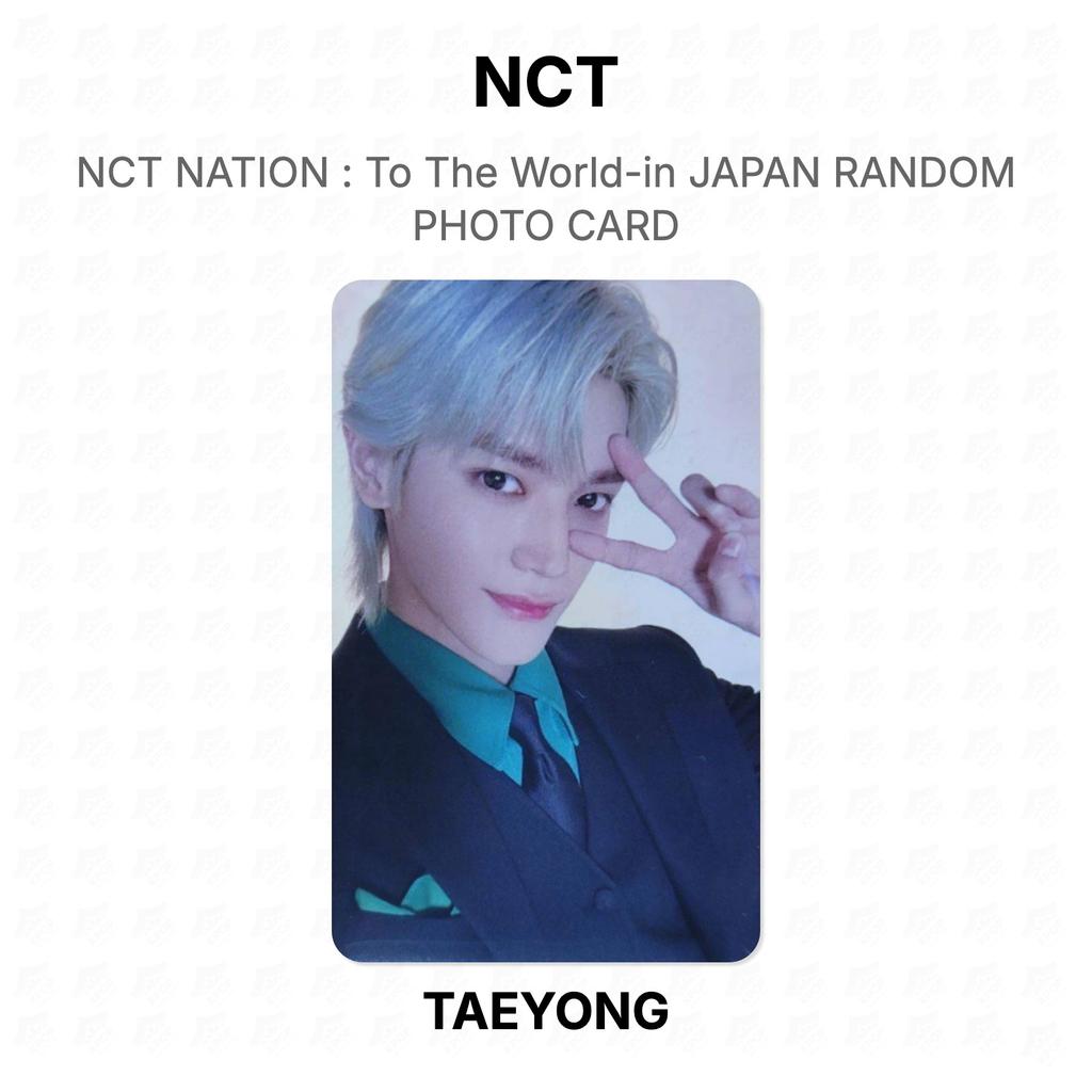 NCT NATION : To The World-in JAPAN RANDOM PHOTO CARD Official Photocard