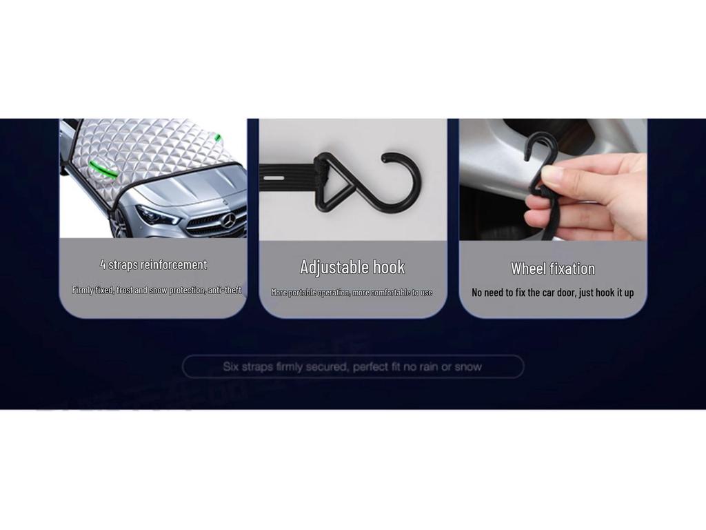 Frost Guard Windshield Cover for Geely Xingyue L, Xingrui, Boyue L, Emgrand, Binyue - Snow Shield Protector
