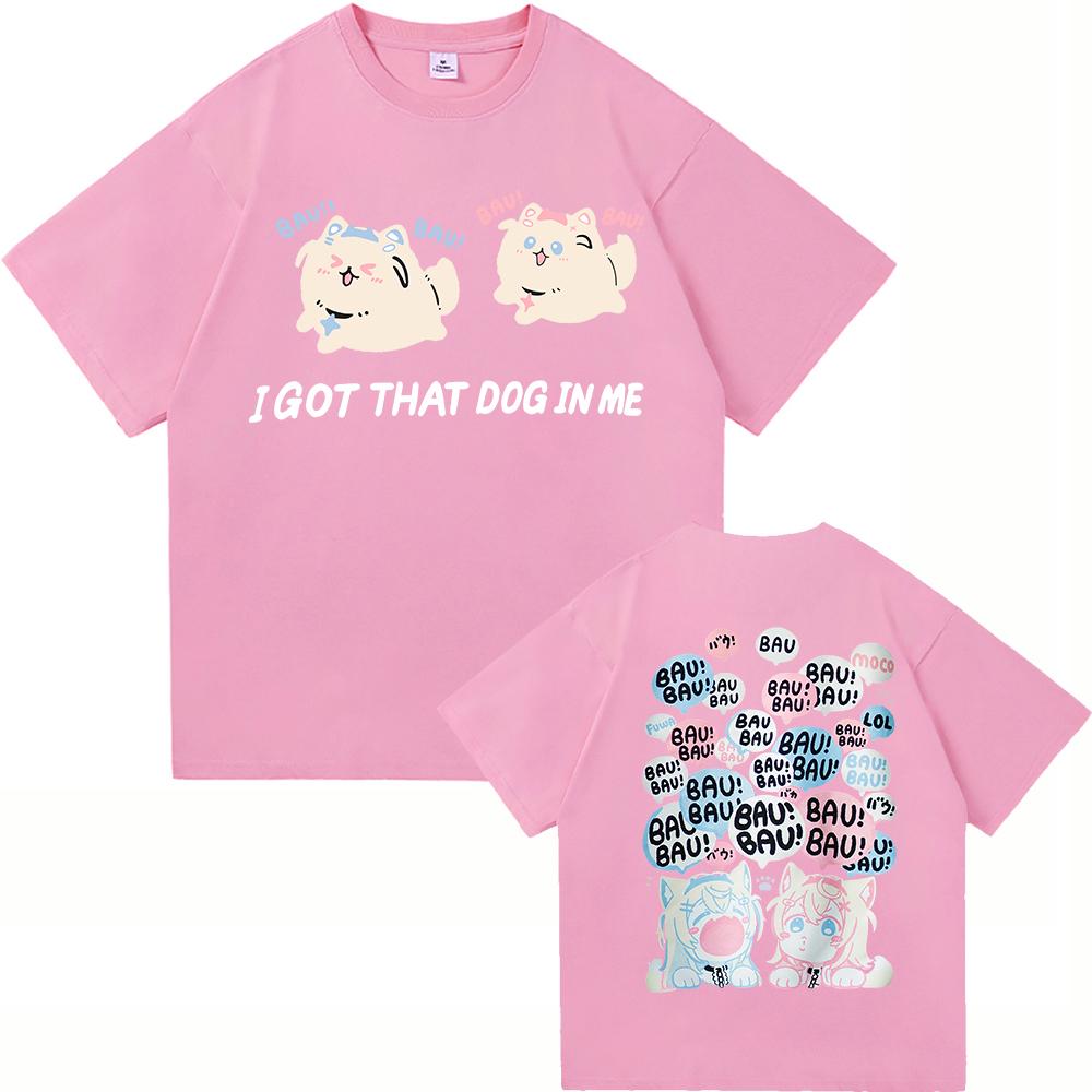 

Бау Бау Фувамоко Футболка Мода Мужская/Женская Фувава Абиссгард Мококо Абиссгард Футболка Высокое Качество Мультяшная Игра Хлопковые Футболки 4XL