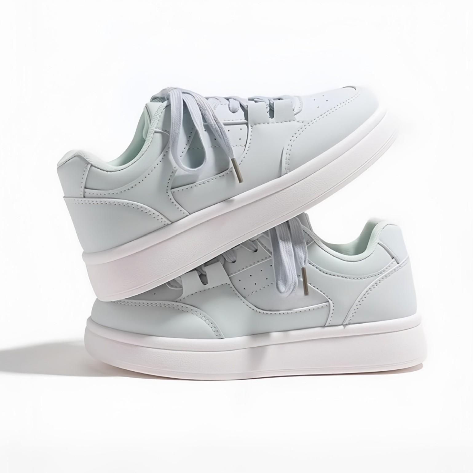 

Thick baseplate shoes women s summer 2025 new versatile women s shoes students lightweight leisure height 40 зелёный