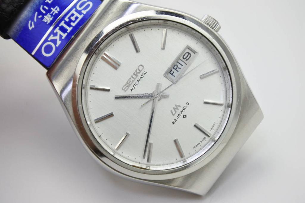 SEIKO watch Lord Matic 23 Jewels Automatic Watch with strap 1960s-70s Japanese-made semi-luxury Seiko 5606-8090 Men's