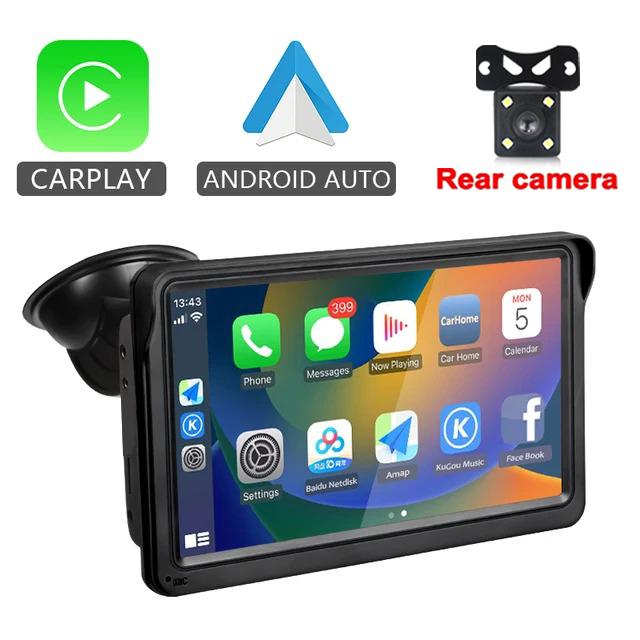 Universal 7Inch Car Radio Multimedia Video Player Wireless Carplay Android Auto GPS Navigation BT5.0 Touch Screen Car Accessory