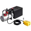 Hydraulic Pump 8 Quart Double Acting Dump Trailer Pump Power Unit DC 12V