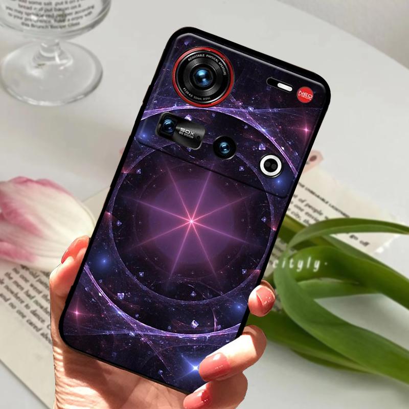 For ZTE Nubia Z70 Ultra 5G Case NX733J Shockproof Soft TPU Silicone Phone Cover For ZTE Nubia Z60S Pro 5G Z50S Pro Bumper Fundas