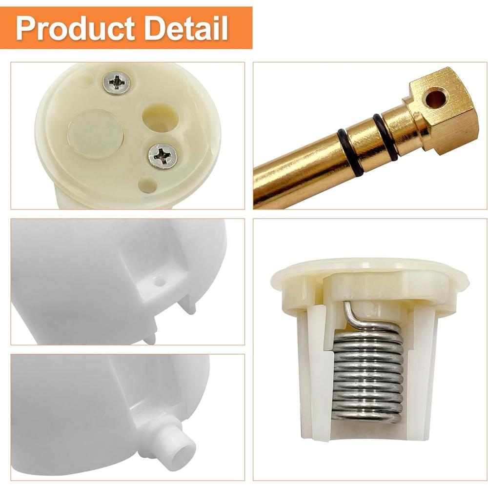 Dometic 5006 RV Toilet Flush Ball and Shaft Kit for Foot Flush Toilets