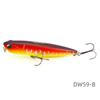 Plovoucí vodní tužka na vrhání na dálku 85 mm/10,5 g Rybářská návnada Tužka s umělou návnadou Bass Bait Snakehead Lure