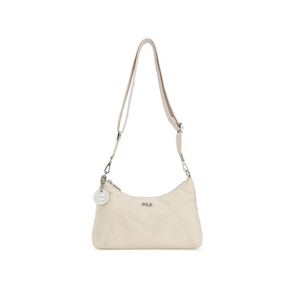 New FILA HERITAGE Fabric Crossbody Bags Women's Gray Wheat F13W548163FBG