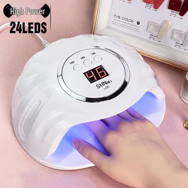 

High-Power Automatic Gel Nail Curing Lamp - Quick-Dry for Nail Art