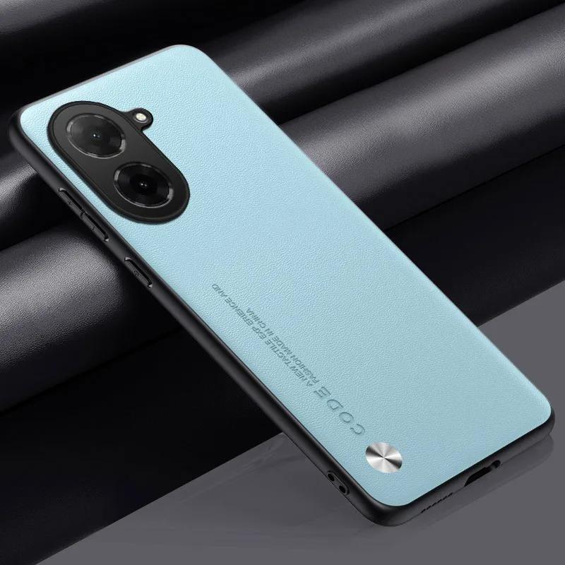 Carbon Fiber Plain Leather Shockproof Phone Case For Xiaomi POCO C71 Matte Silicone Soft Cover For POCO C71 Bumper Shell