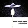2-in-1 Projector Lamp Starry Sky Night Light with Glass Lens USB Star Light Relaxing Ambient Lighting for Bedroom Camping Car Travel
