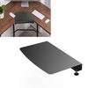 Clamp-on Corner Desk Connector Sleeve Plate Universal Simple Installation L-Shaped Desk Platform Extender Attachment