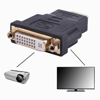 Home Audio HDMI-compatible Male To DVI-D Female 24+1 DVI Cord Cable Converter Adapter