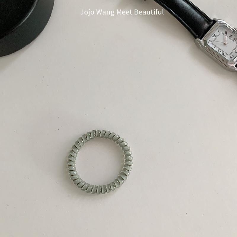 Translucent Crystal Phone Lanyards, Hair Lanyards, High School Girls' Elastic Hair Ties, Rubber Bands, Headbands, and Elegant Hair Bands