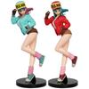 26CM Dragon Ball Figure Bulma GlitterandGlamour Blue Red DZB Collection Model Playthings PVC Action Figures Bulma Ornament Doll Gifts