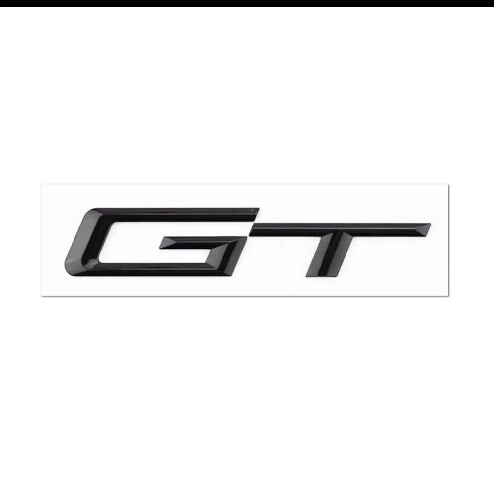 Letras de Logo GT ABS 3D Insignia Emblema Maletero Coche Para BMW Serie 5 3 320d E36 320 C 400 650 530 F07 F34 G32 GT Pegatina Accesorios