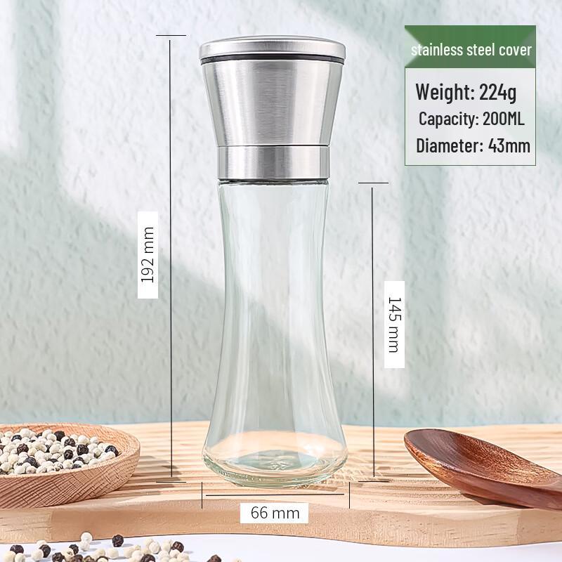 ZISIZ Manual Salt and Spice Grinder